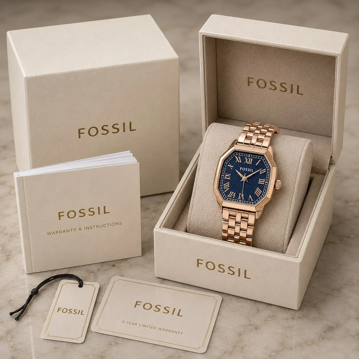Fossil-Harlow-Rose-Gold-women
